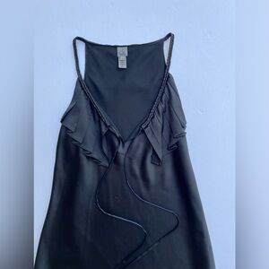 Silk Calvin Klein Black Tank Top